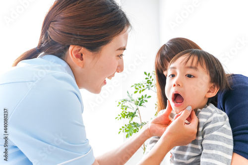 歯医者さんと子ども