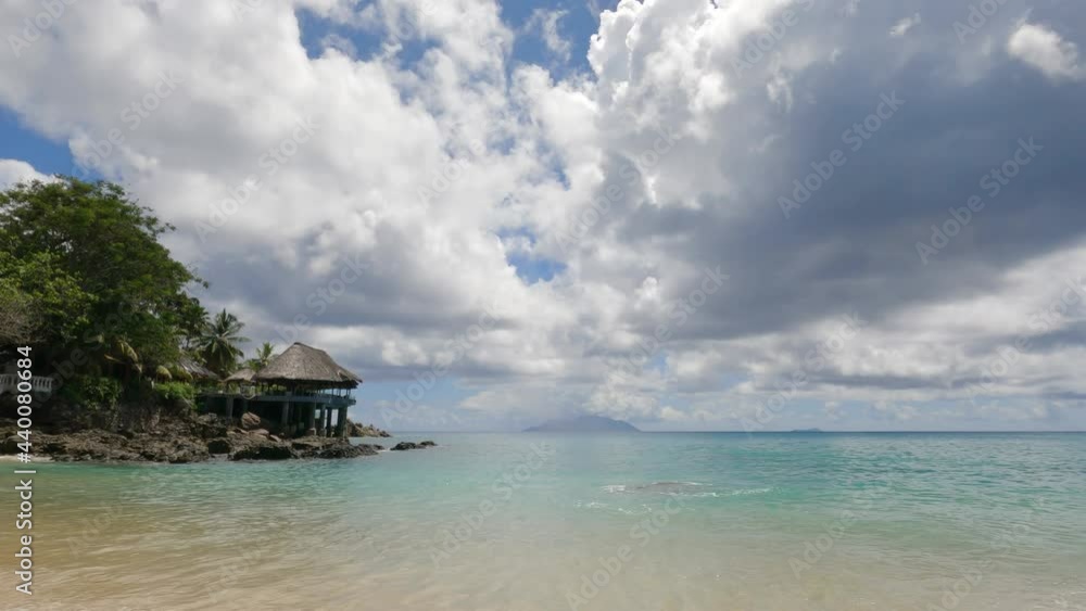 A beautiful beach on the Seychelles of Mahe, the beach called A beautiful beach on the Seychelles of Mahe, the beach called