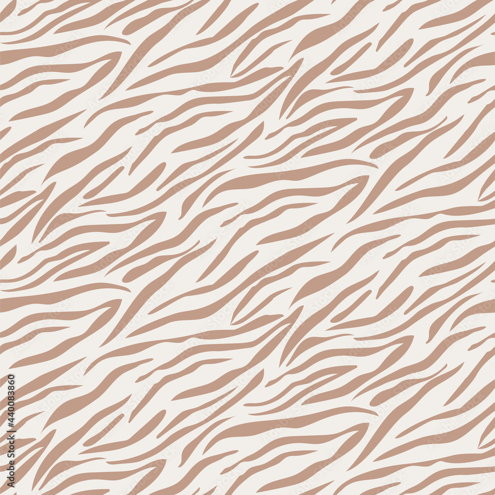 Zebra seamless stripes pattern texture illustration. Beige colors Zebra seamless stripes pattern texture illustration. Beige colors