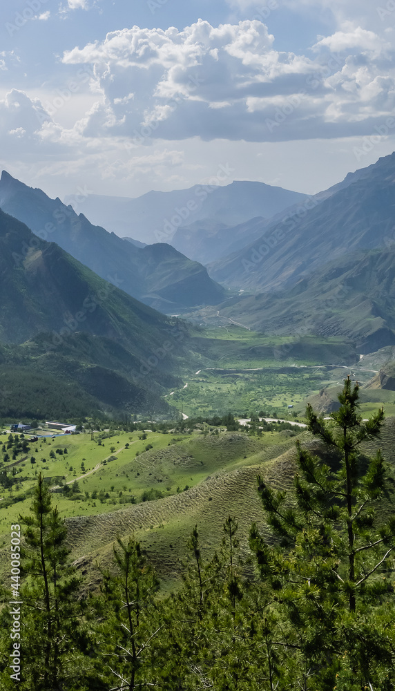 Russia, Dagestan, Mountain landscape. Gunib area