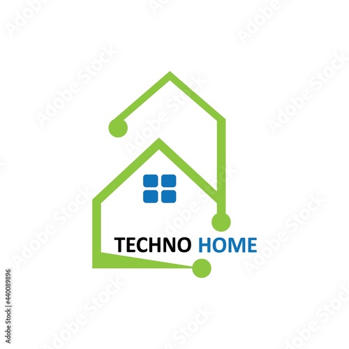 Electrical home logo vector icon template