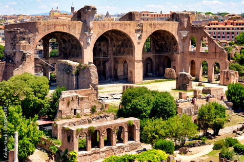 Wall Mural Basilica of Maxentius.