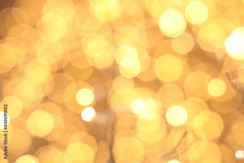 Gold light blur bokeh background Gold light blur bokeh background