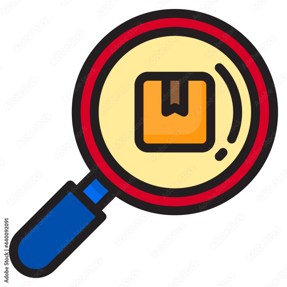 Search color line style icon Search color line style icon