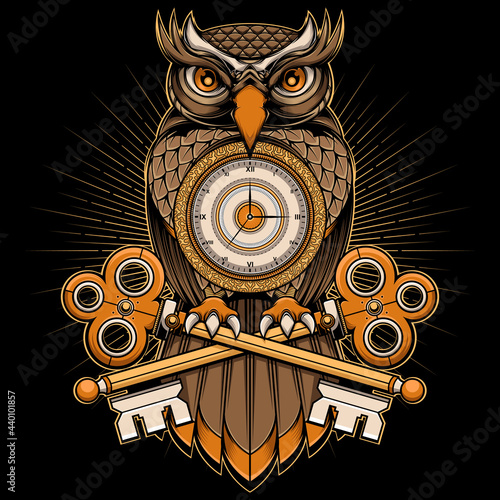 owl time vector