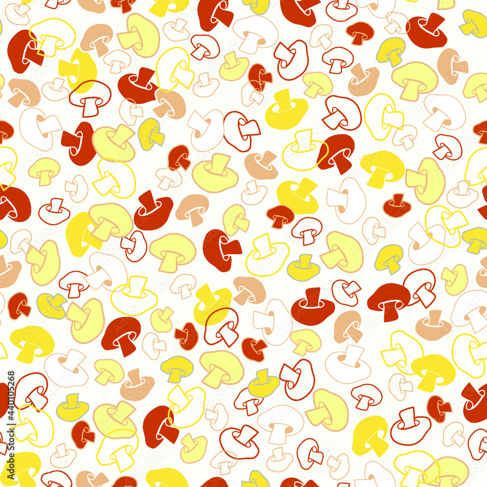 seamless mushroom pattern seamless mushroom pattern
