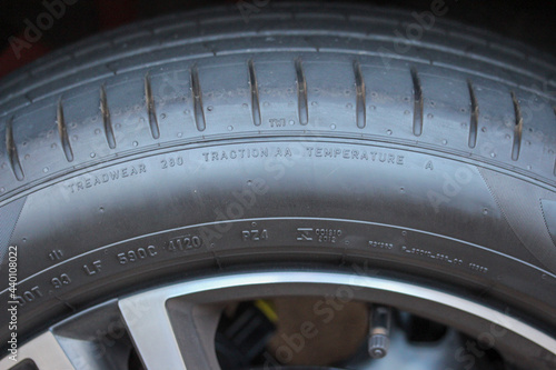 car tire close up photo