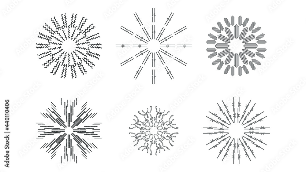 Set Abstract Collection Starburst Sunburst Sunset Black Line Doodle Design Elements Bursting Rays Sunrise Light Radiant Spark Vector Design Style Set Abstract Collection Starburst Sunburst Sunset Black Line Doodle Design Elements Bursting Rays Sunrise Light Radiant Spark Vector Design Style