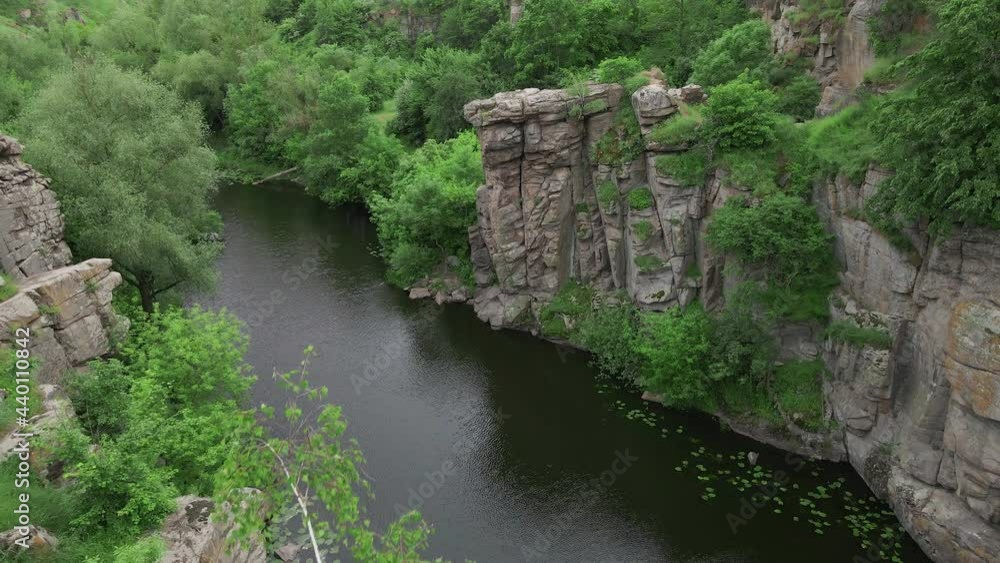 view of the river in the canyon beauty of nature view of the river in the canyon beauty of nature