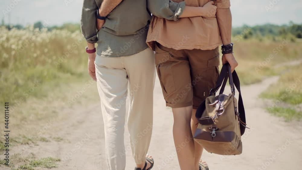 Stylish Outfit On Wildlife Landscape.Tourist Trendy Look On Vacation Trip.Happiness Scenic Fashion Model.Summer Adventure On Africa Reserve.Couple On Safari Clothes Style.Inspiration Travel On Africa. Stylish Outfit On Wildlife Landscape.Tourist Trendy Look On Vacation Trip.Happiness Scenic Fashion Model.Summer Adventure On Africa Reserve.Couple On Safari Clothes Style.Inspiration Travel On Africa.