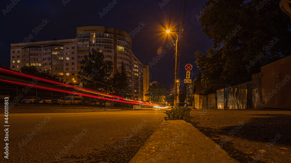 night city street in Penza