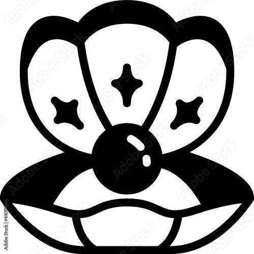 pearl glyph icon