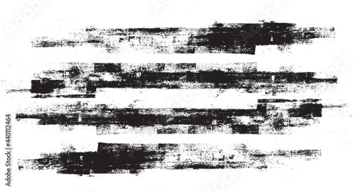 Rough black and white texture vector. Distressed overlay texture. Grunge background. Abstract textured effect. Vector Illustration. Black isolated on white background. EPS10