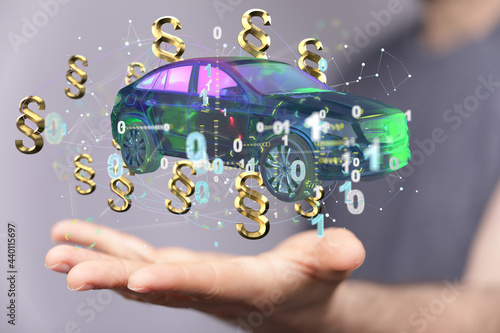 Car insurance concept with ...
