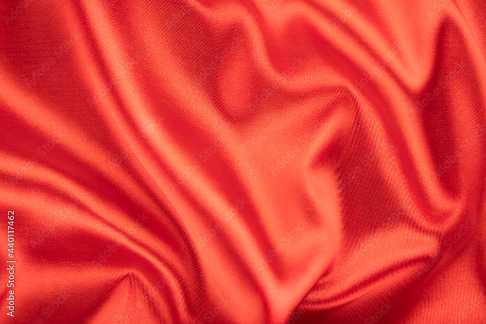 background fabric red satin 