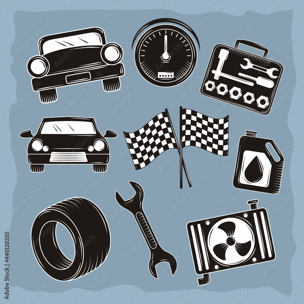 car service icons