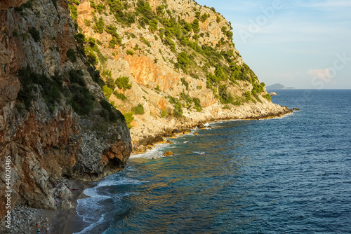 Fotografia, Obraz Croatia, Pasjaca beach and cliffs near Dubrovnik
