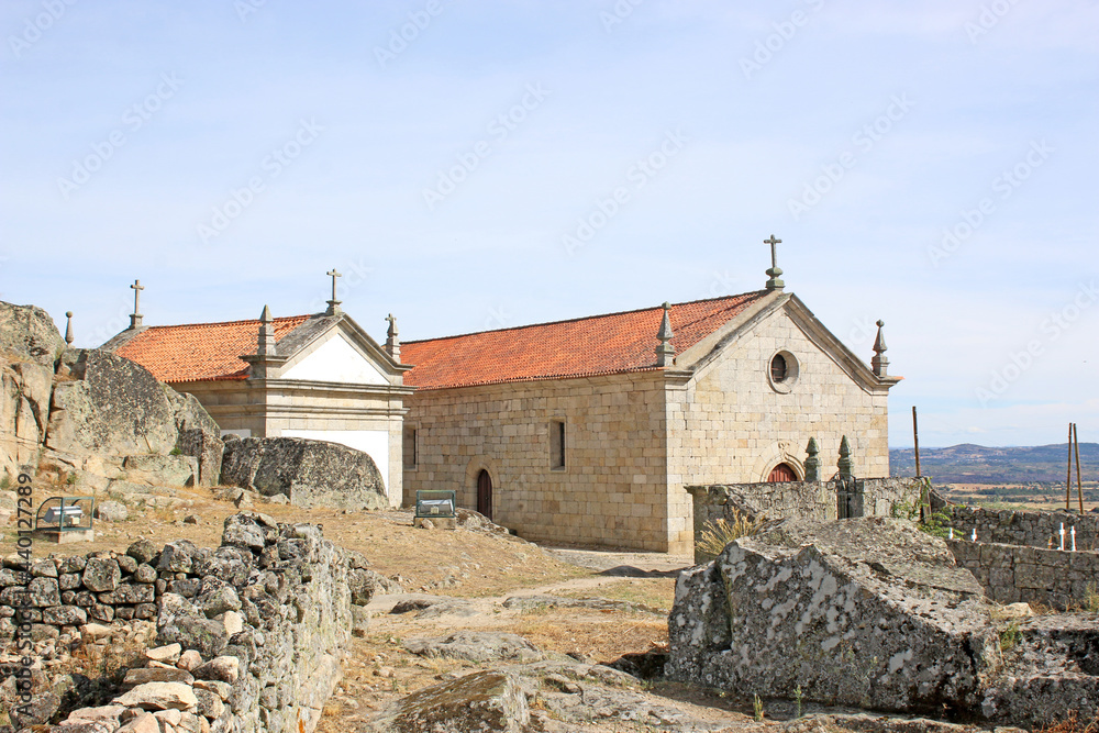 Chapel in the Ruined village of Marialva, Portugal	