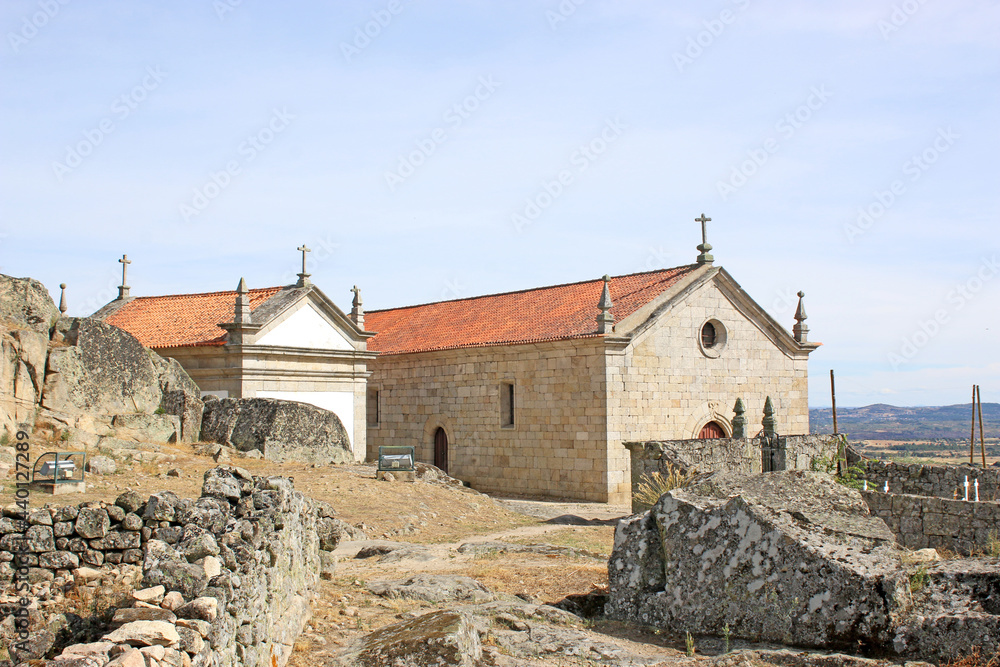 Chapel in the Ruined village of Marialva, Portugal Chapel in the Ruined village of Marialva, Portugal