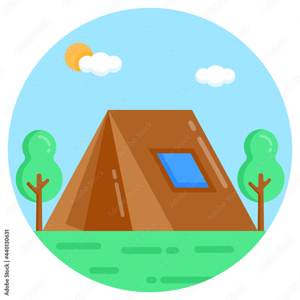 Obraz premium Camping