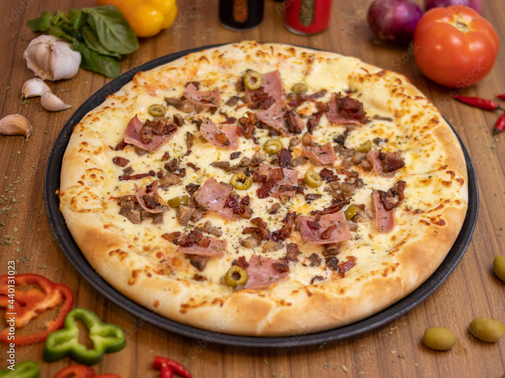 All flavors of pizza All flavors of pizza