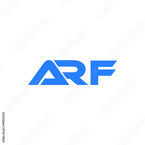 ARF logo ARF icon ARF vector ARF monogram ARF letter ARF minimalist ARF triangle ARF flat Unique modern flat abstract logo design 