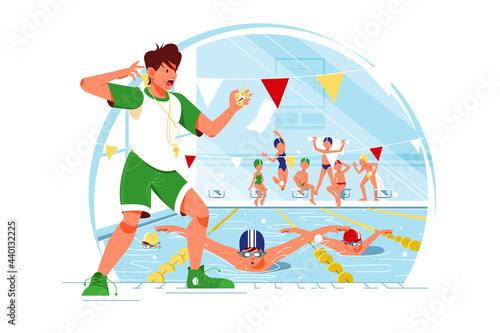 Competition in water