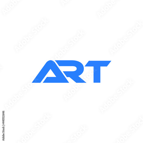 ART logo ART icon ART vector ART monogram ART letter ART minimalist ART triangle ART flat Unique modern flat abstract logo design 