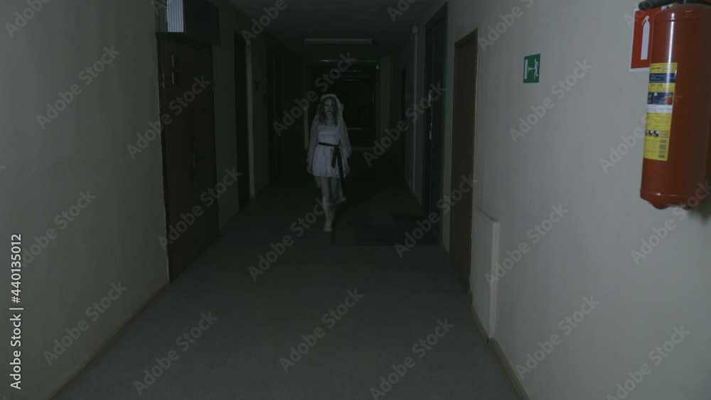 the ghost of the bride walks down the dark corridor the ghost of the bride walks down the dark corridor
