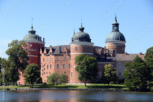 Schloss Gripsholm bei Mariefred Fototapet