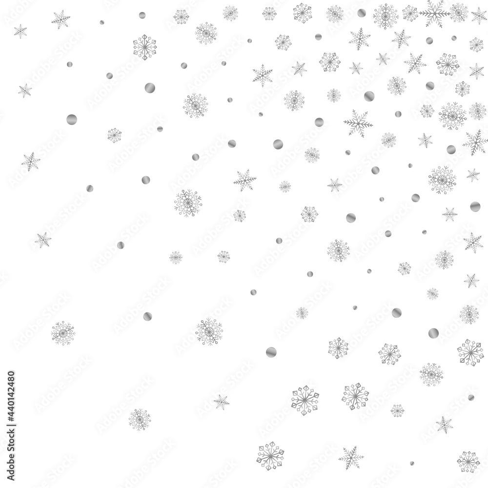 Metal Confetti Background White Vector. Snow Fall Illustration. Silver Dot Transparent. Grey Sparkle Texture. Metal Confetti Background White Vector. Snow Fall Illustration. Silver Dot Transparent. Grey Sparkle Texture.