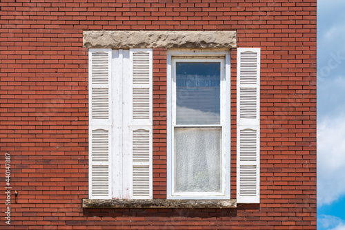 Window on old building.