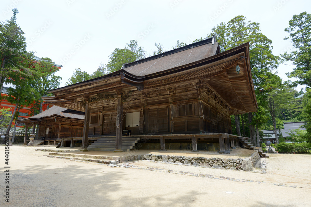 高野山壇上伽藍　大会堂　和歌山県高野町