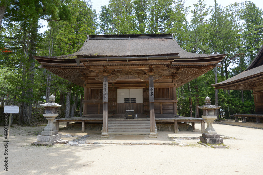 高野山壇上伽藍　藍染堂　和歌山県高野町
