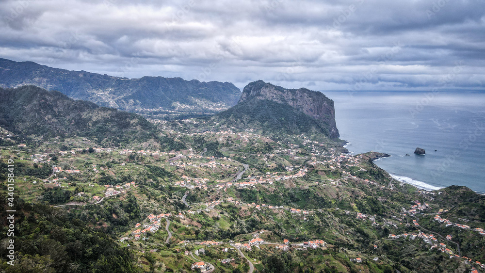 Landscape of Madeira island