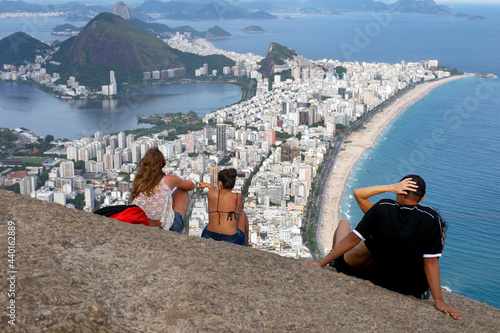 View of two brother mountain, Rio de Janeiro
