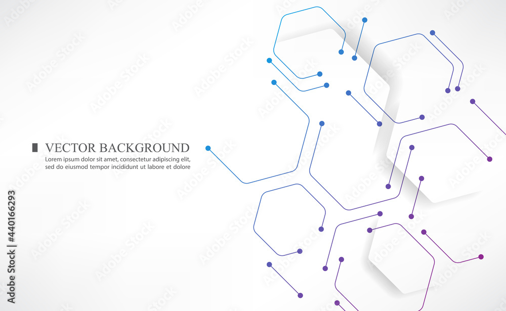 geometric hexagon science network pattern geometric hexagon science network pattern