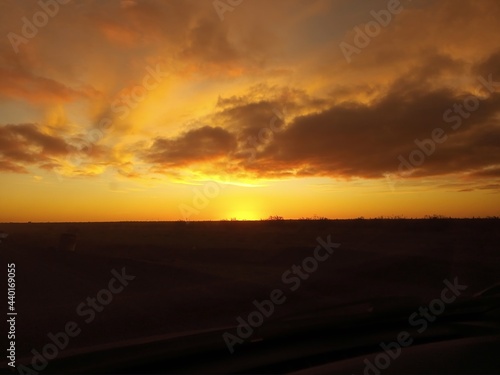 sunset in the desert © gerardo