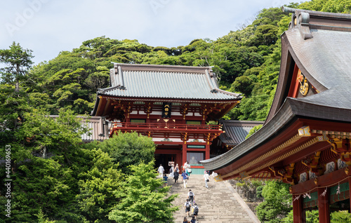 Hasedera Temple in Kamakura in Kanagawa