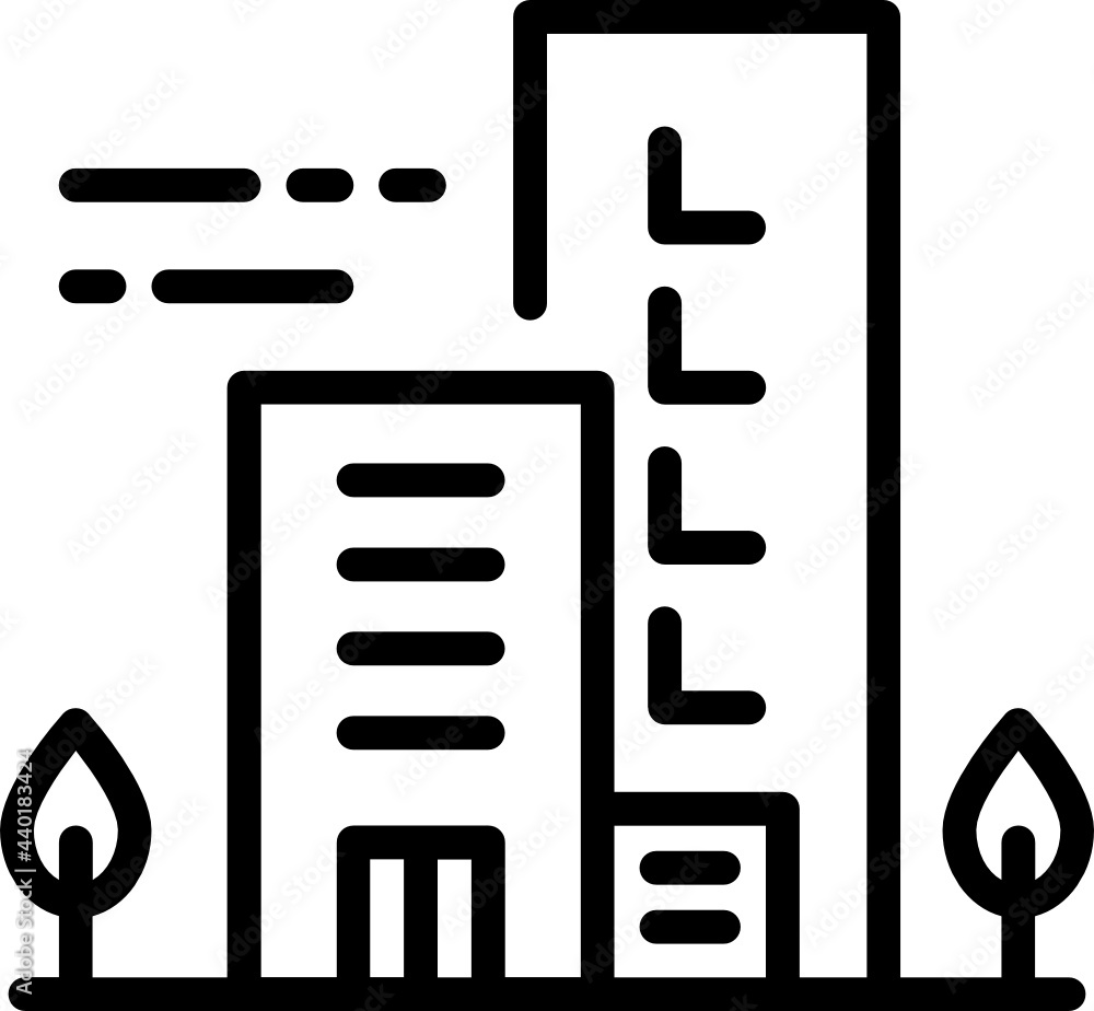 office minimal line icon office minimal line icon