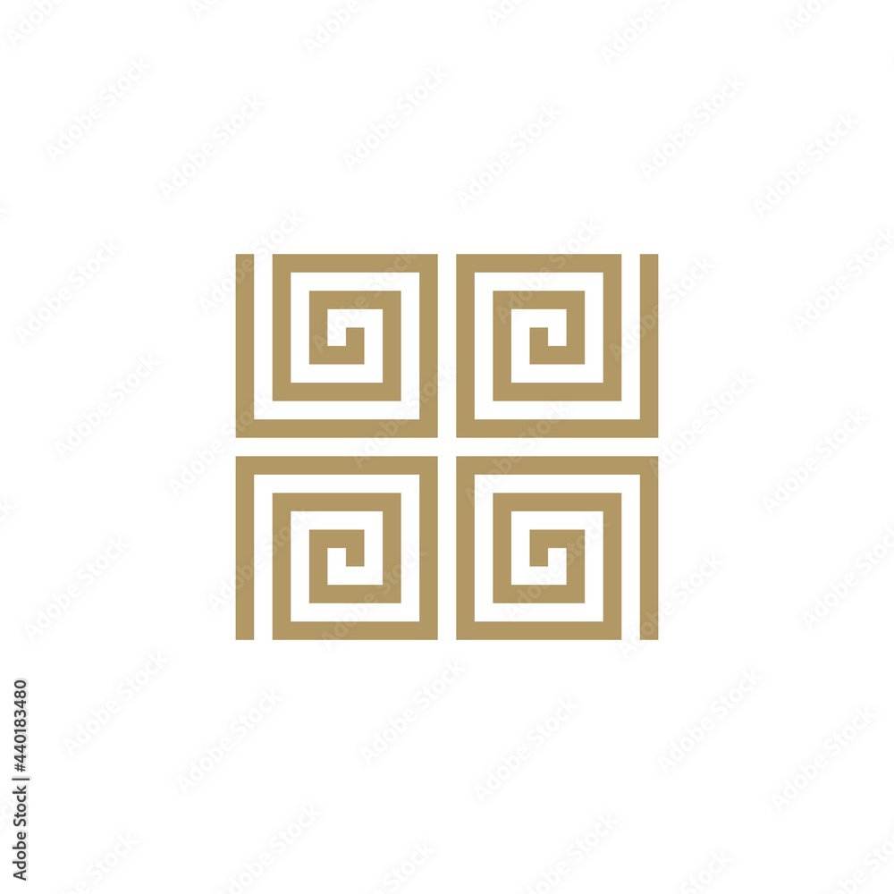  Square Ornament logo design inspiration