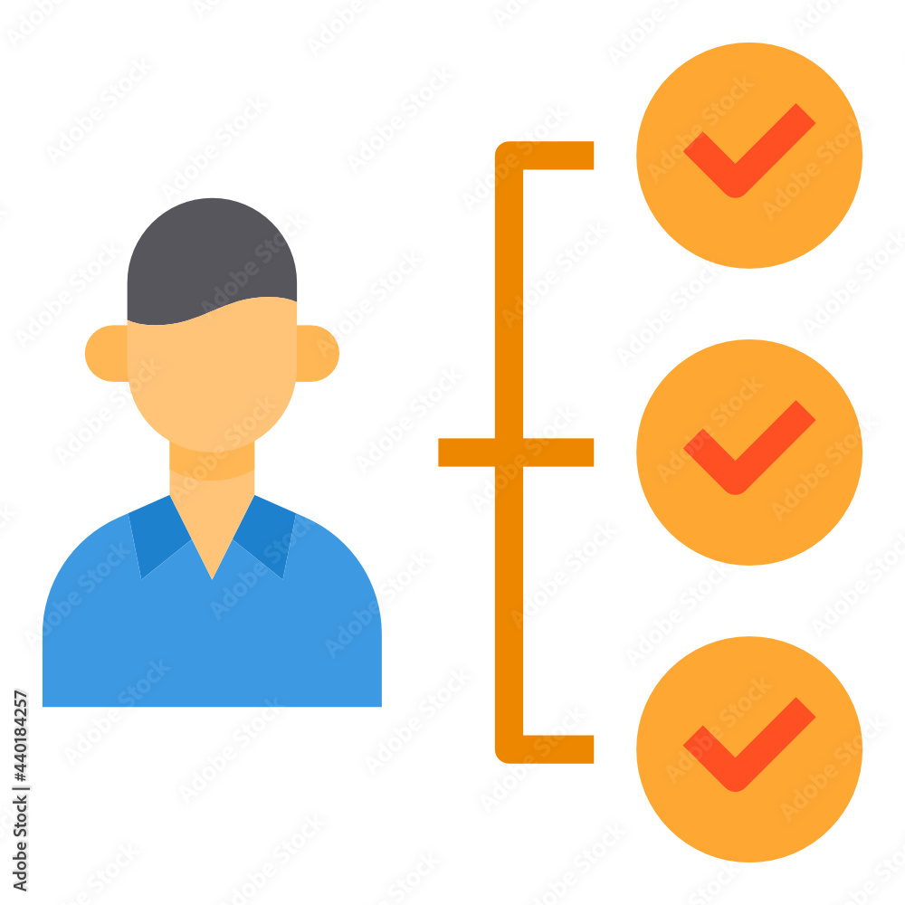 Skills flat icon Skills flat icon