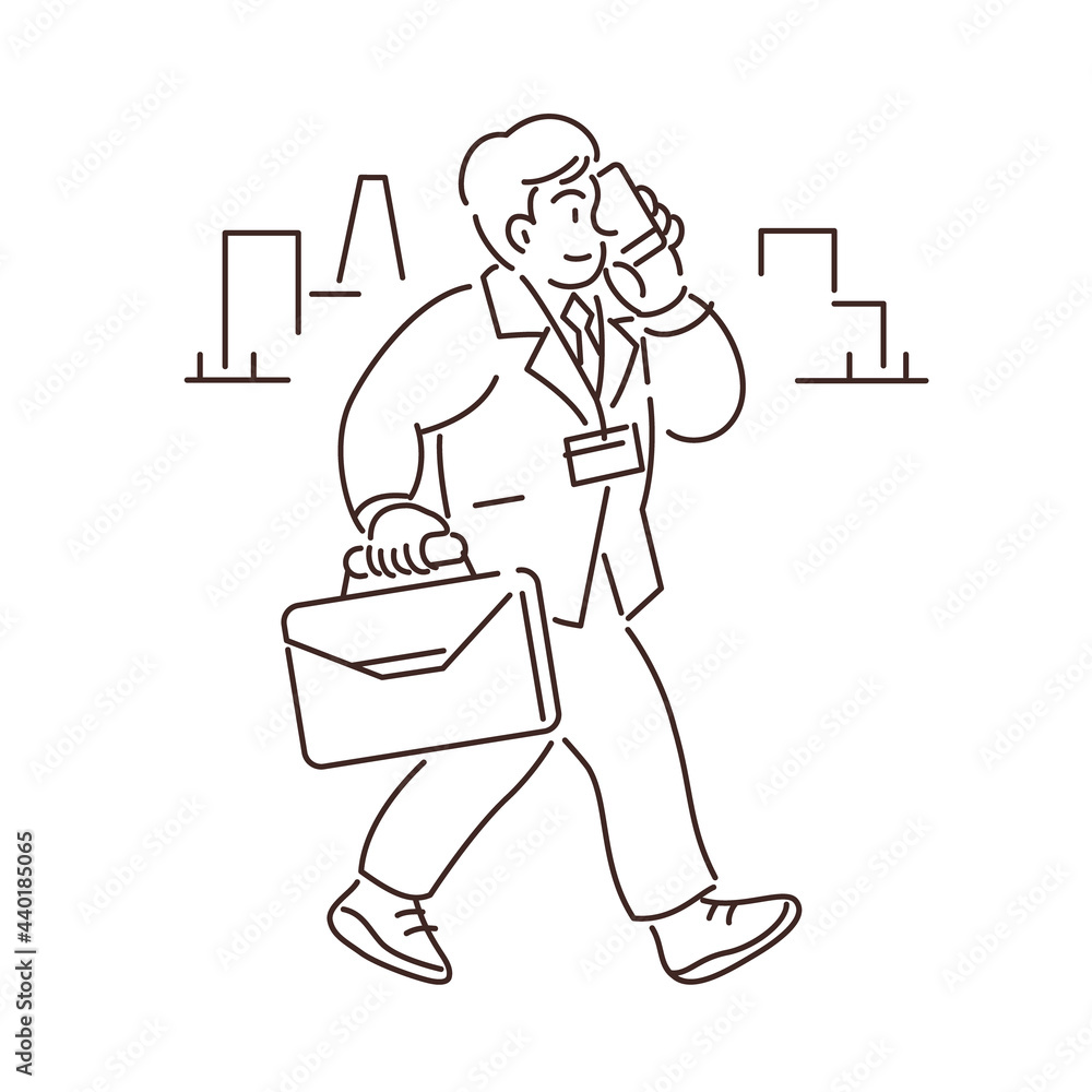 営業先へ向かうスタッフのイラスト Stock Vector Adobe Stock 営業先へ向かうスタッフのイラスト Stock Vector Adobe Stock