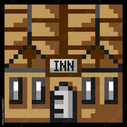 ドット絵・宿 Pixel Art / Inn
