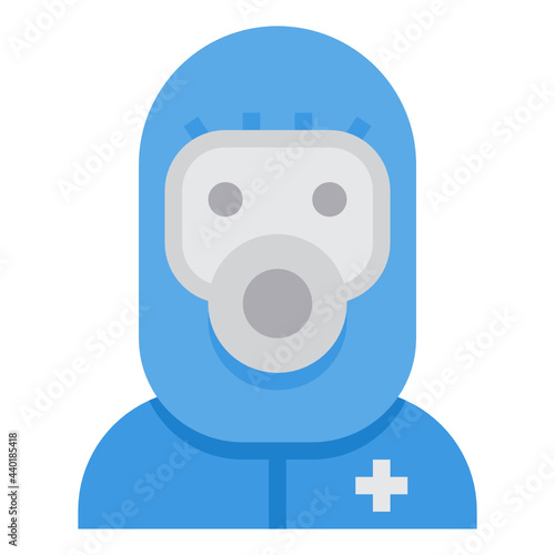 Protective Wear flat icon