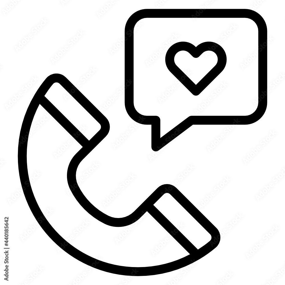 Phone outline icon Phone outline icon
