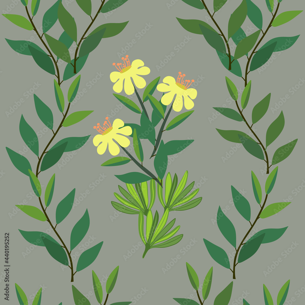 custom made wallpaper toronto digitalflower leaf for seamless background