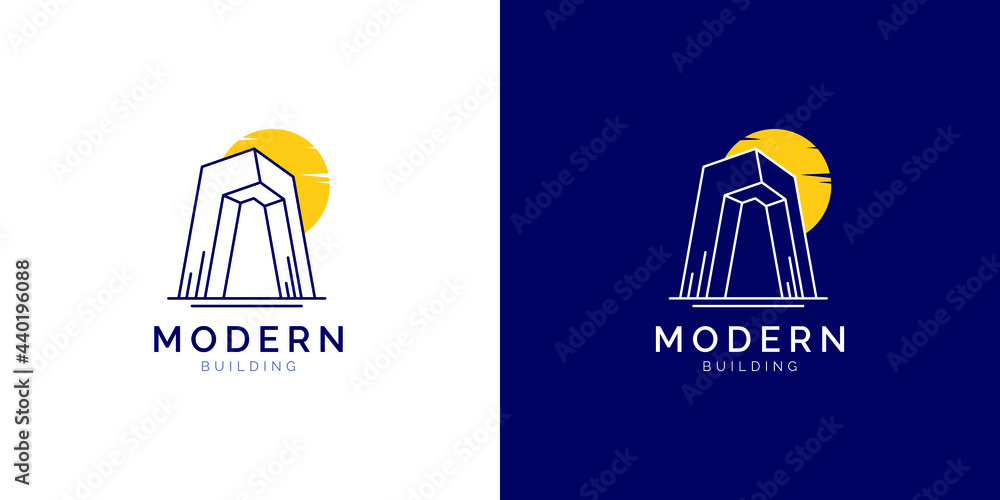 Property investment logo design concept. Property investment logo design concept.