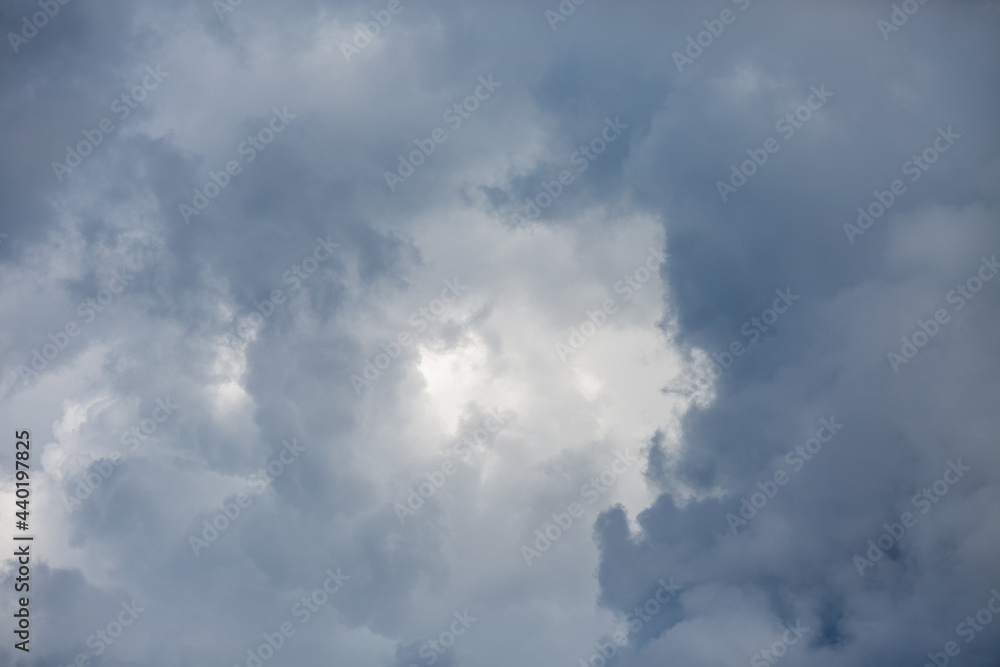 heavy pre-storm cloud in the evening sky heavy pre-storm cloud in the evening sky
