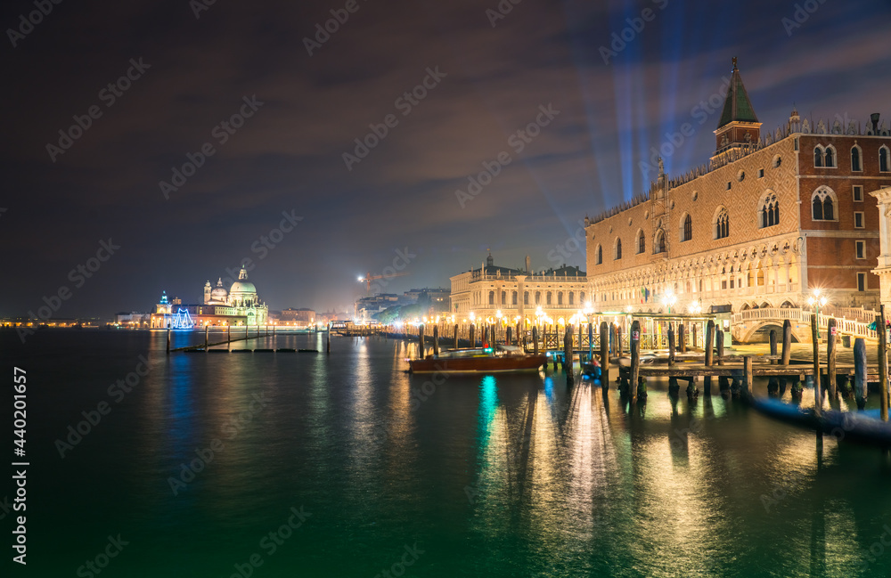 San Marco and Santa Maria della Salute cathedral in Venice, Italy